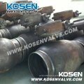 Cast Steel Full Welded Ball Valves with Gear Box